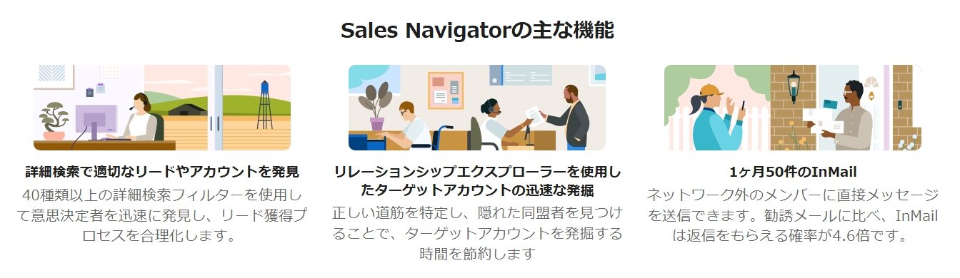 2. Sales NavigatorとCRMの違い